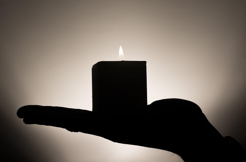 Bohemian candles and candlelight