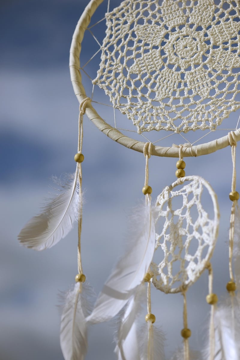 Bohemian macrame wall decor